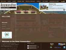 Tablet Screenshot of anewandter.com